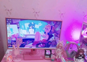 粉色少女电竞房