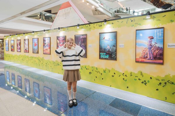 帶領大家走進吉卜力工作室的動畫世界，展出10幅「吉卜力工作室」於日本上映時的電影海報。.jpg