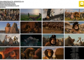 梦工厂【马达加斯加2】【荒失失奇兵2】粤语