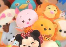 （手機桌布）DISNEY TSUMTSUM